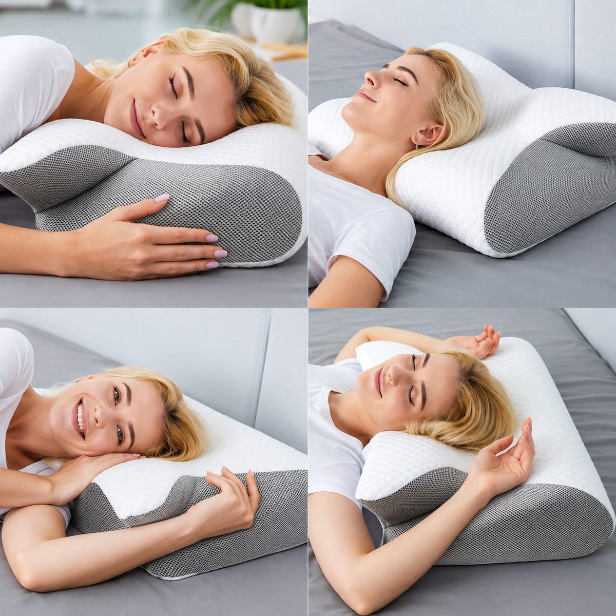 Almohada cervical ergonómica