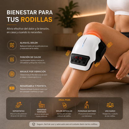 Masajeador de Rodillas con vibración