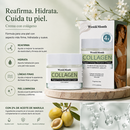 Crema de colágeno anticelulítica